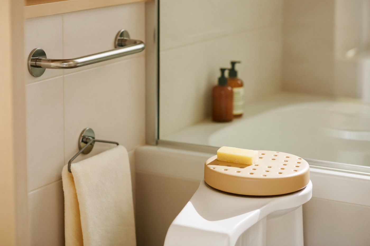 Bad- und WC-Hilfen: Beispiel aus dem Alltag